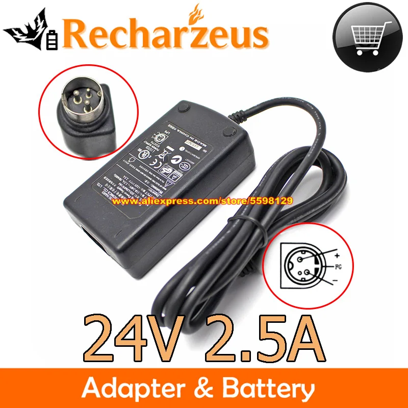 Genuine 24V 2.5A 120W AC Adapter For Haider HDAD60W104 Switching Power Supply Laptop Charger