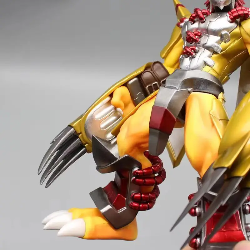 New 20cm Digital Monster Wargreymon Anime Action Figure 20cm Model Statue Collection Desktop Decoration Ornament Toys Gifts