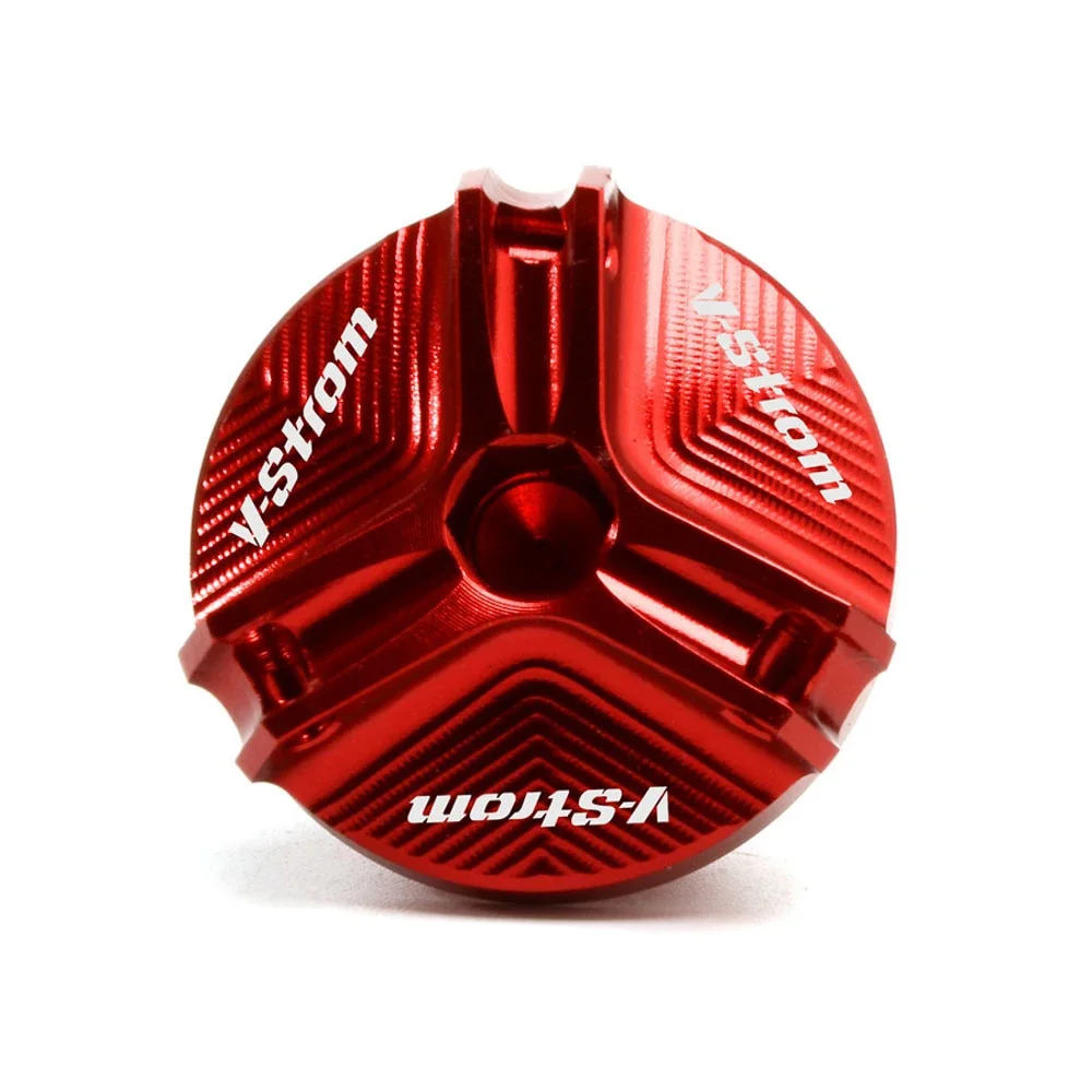 For Suzuki VStrom V-Strom 650 1000 1050 XT DL 650 DL1000 800DE 250 Motorcycle Anti-theft Engine Oil Filler Cap Oil Plug Cover - Image 6