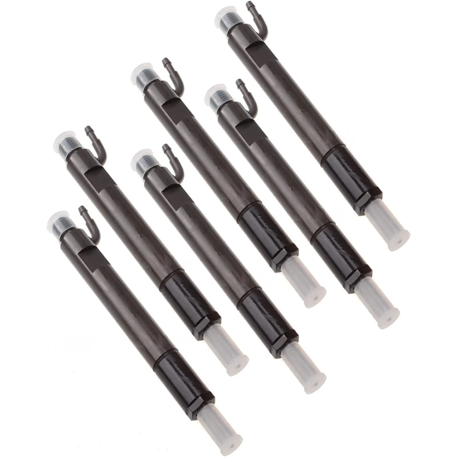 New 6pcs Fuel Injector 3931735 0432191531 Compatible with Cummins 6CT8.3 Diesel Engine