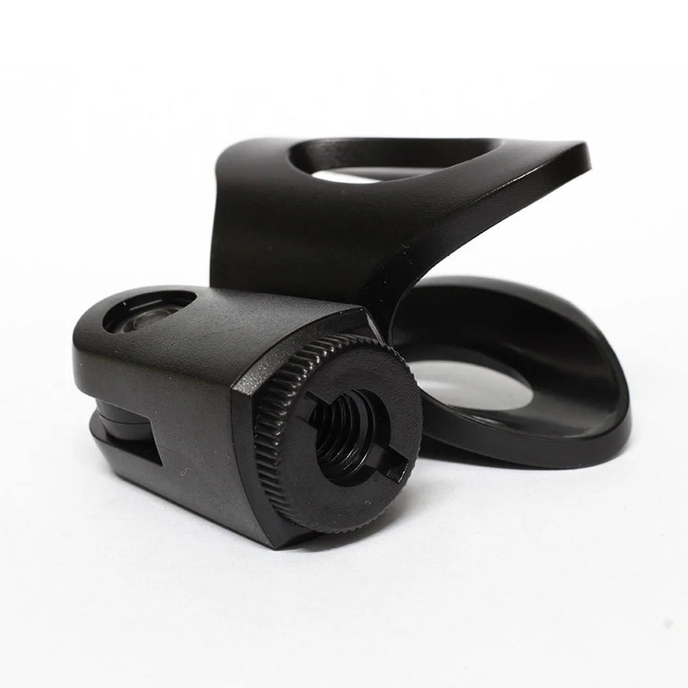 

30pcs Mic Adapter 3 8 Female to 5 8 Male Thread Durable Plastic Black Microphone Accessories Wide Compatibility