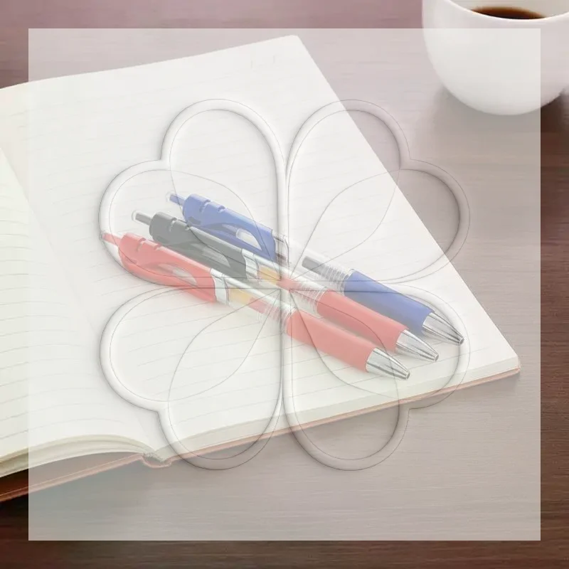 Kids Safe Retractable Ballpoint Pen Set 3 Pens + 20Pcs 0.5mm Refills for Children Home Learning Writing