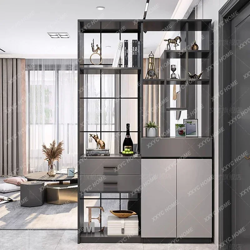 AAhot Sale Luxury Wood Living Room Cabinets Mobile Filing Storage Bookshelf Cabinets Shoe Drawers Wine Trendy Furniture