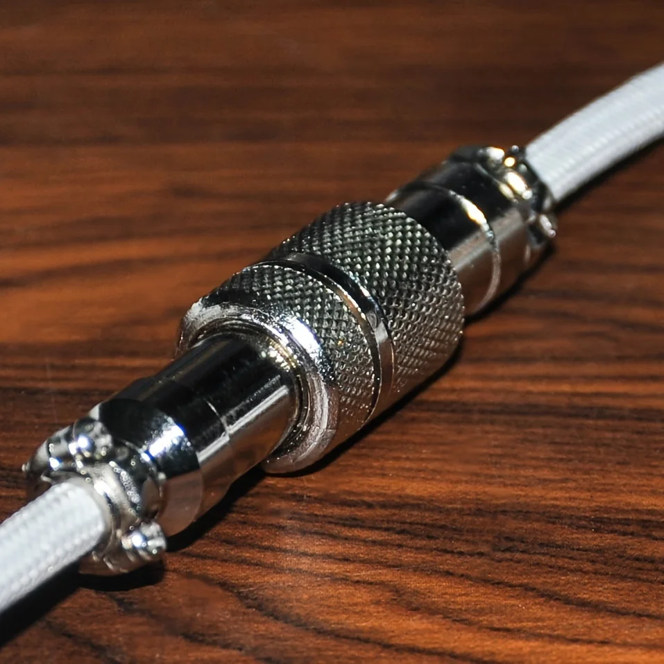 لوحة المفاتيح الميكانيكية ملفوف سلك كابل نوع C منفذ USB الطيار اللف كابل كمبيوتر مكتبي الألعاب لوحة المفاتيح الملحقات 1.5 متر 59in