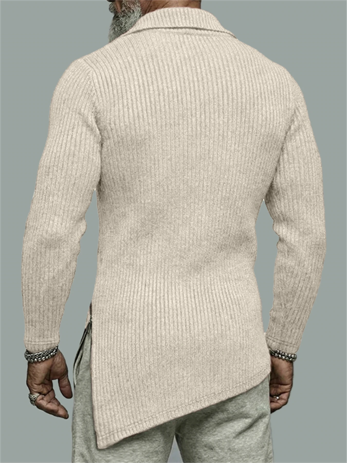 ApexFit Men’s Stand Collar Quarter-Zip Pullover - Image 5