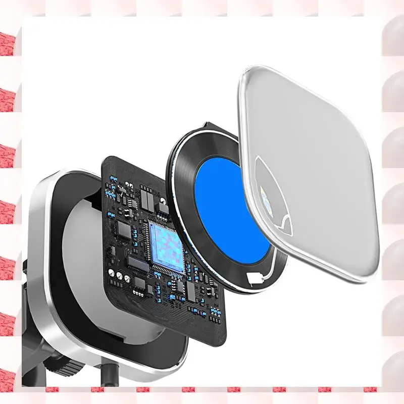 

ABGN 2 In 1 Carplay Wired To Wireless Android Auto Adapter DIY Display Screen Smart Box Aroma Clip On Car Vent For Cars