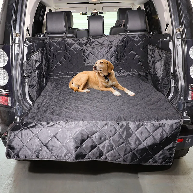 For Land Rover Discovery 4 2010-2016 Trunk Mat Tarpaulin Waterproof Oxford Cloth Dog Cat Back Seat Covers Car Protection Blanket