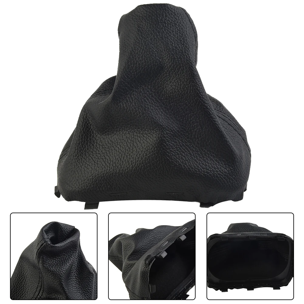 

PU Leather Gear Shift Knob Cover for Kia For Forte/For Forte Koup 2010 2013 Direct Fit for Automatic Transmission