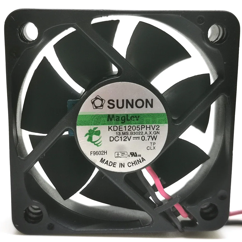 KDE1205PHV2 تيار مستمر 12 فولت-0.7 واط 5015 50X50X15 مللي متر 50 مللي متر مروحة تبريد بطاقة الرسومات ل SUNON