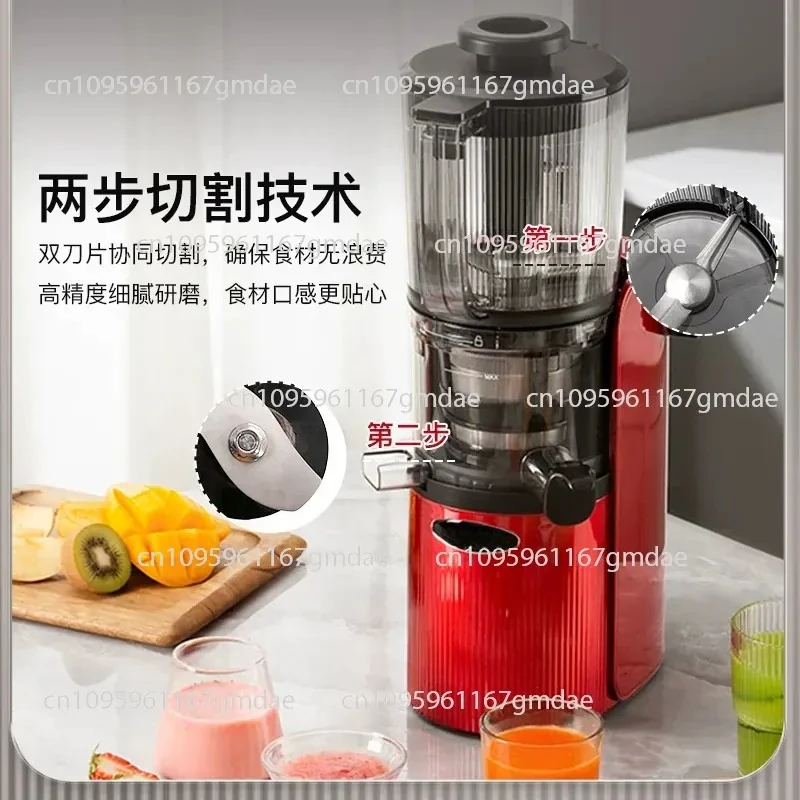 European  new large-diameter original juice machine juicer low-speed fruit and vegetable residue juice