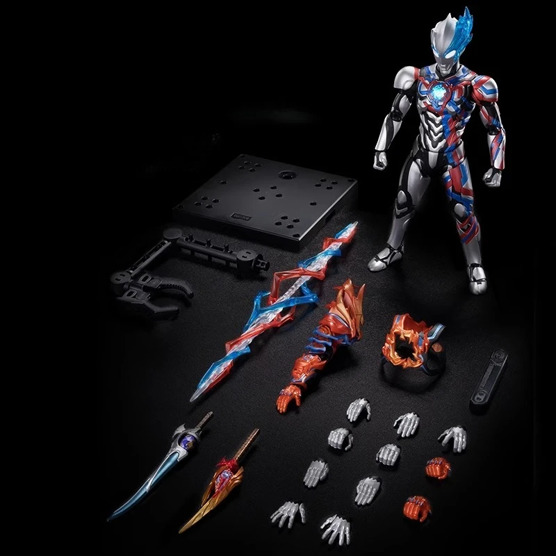 جديد حقيقي Blokees النسخة الأسطورية الترامان Blazaron Fadolan درع تجميعها المنقولة نموذج تمثال الصبي هدية عيد ميلاد