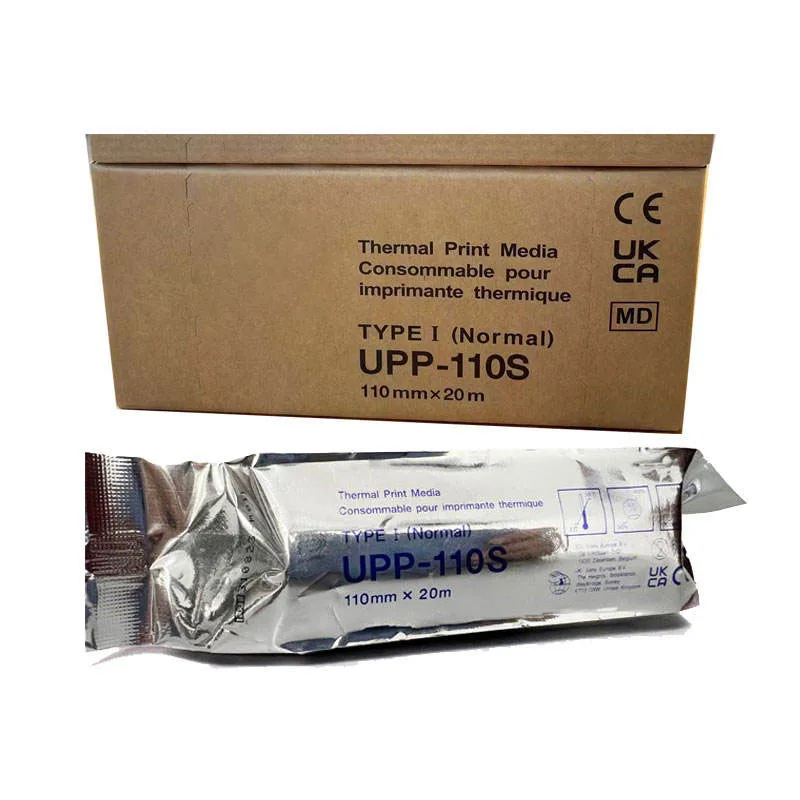 UPP-110S Thermal Paper Smooth Ultrasound Printer Paper For Sony UP-890 UP-895MD UP-D895 UP-897MD UP-D897