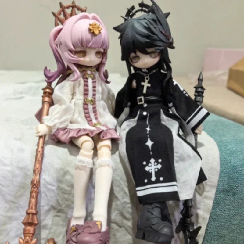 

100%Genuine 1/8 Bjd Lunar Lore Blind Box Kawaii Action Figure Movable Joint Doll Desktop Ornament Collection Model Girl Gift