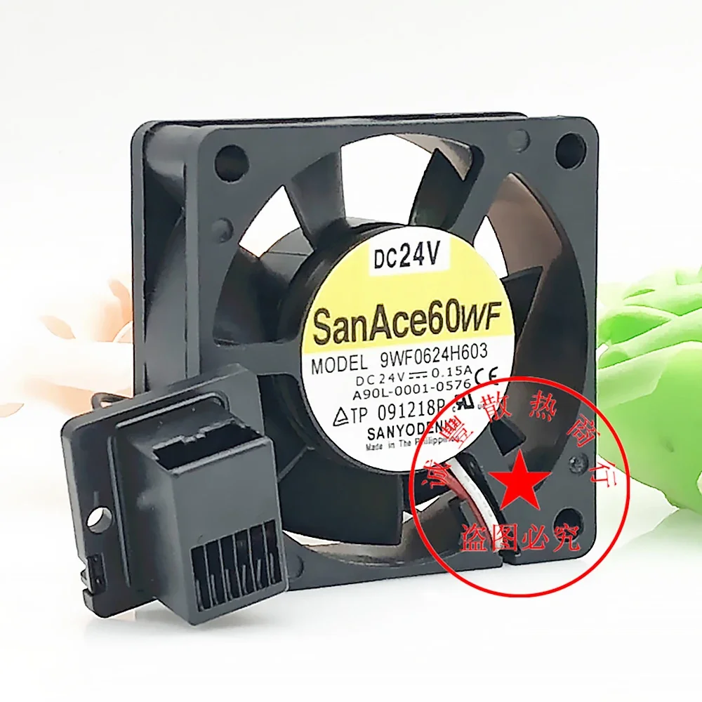 Untuk Sanyo fan 6020 24V 0.15A kipas pendingin A90L-0001-0576