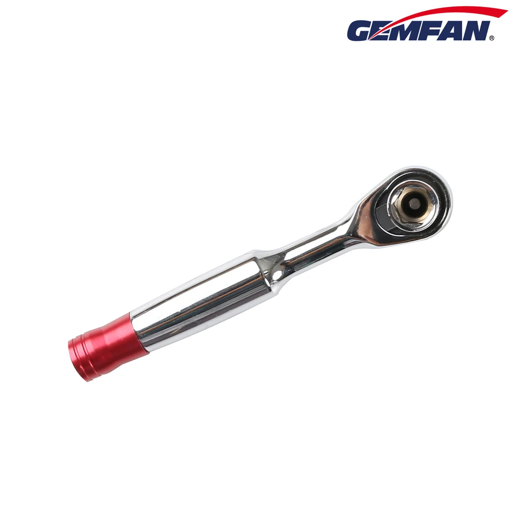 Gemfan 1/4" Ratchet Screwdriver Socket Wrench 8mm for FPV Drones Unloading Propeller Tool