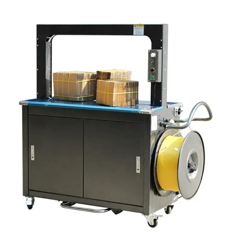 

Tape Carton Box Carton Electric Plastic Intelligent Strapping Machine Automatic Hot Melt High Speed Paper Tube Strapping