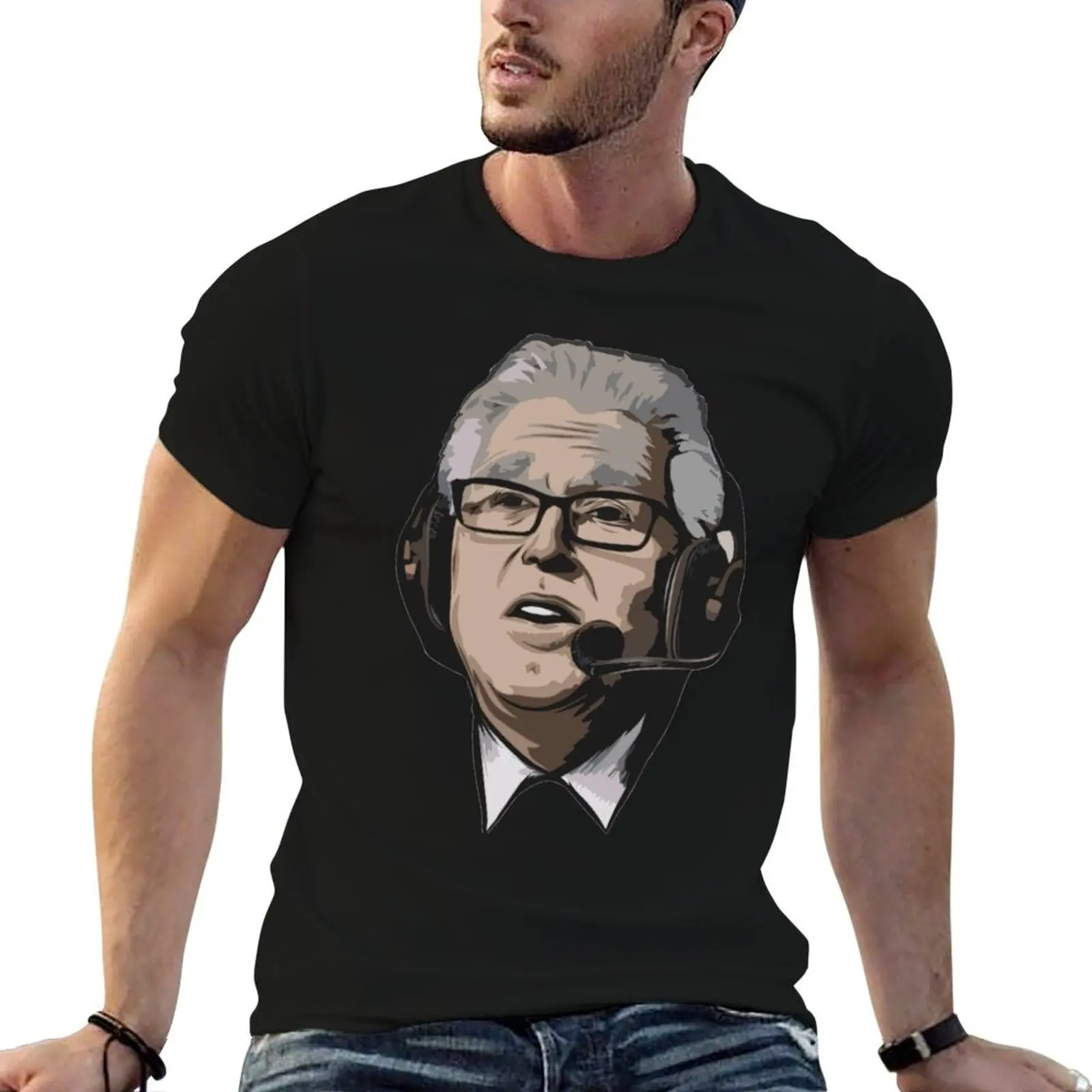 Mike Francesa Radio Legend T-Shirt Sweat Resistant Workout Tee Shirt