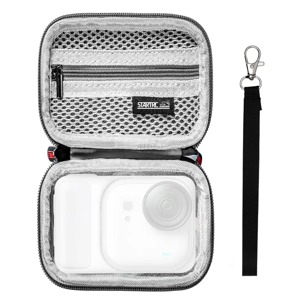 ل insta360 الذهاب الترا حقيبة التخزين مقاوم للماء غطاء واقٍ مزخرف لهاتف آيفون لكاميرا الإبهام محمول صغير محمول القرص الصلب حمل الحقيبة الملحقات #4