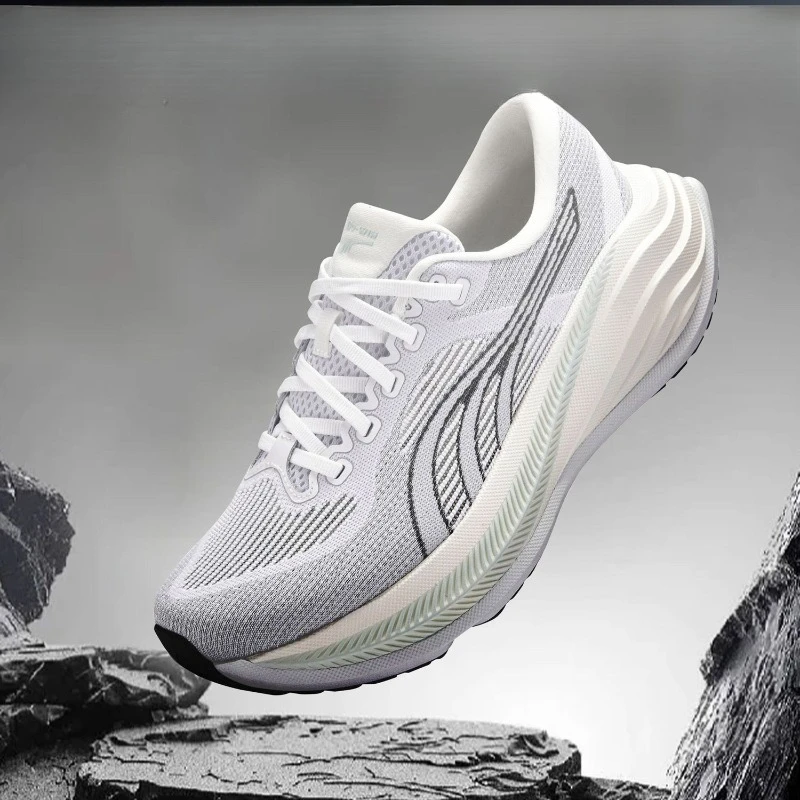 Original Brand Comfortable Thick Soled Walking Jogging Shoe Professional Large Body Weight Sport Running Shoe Trail Running Shoe