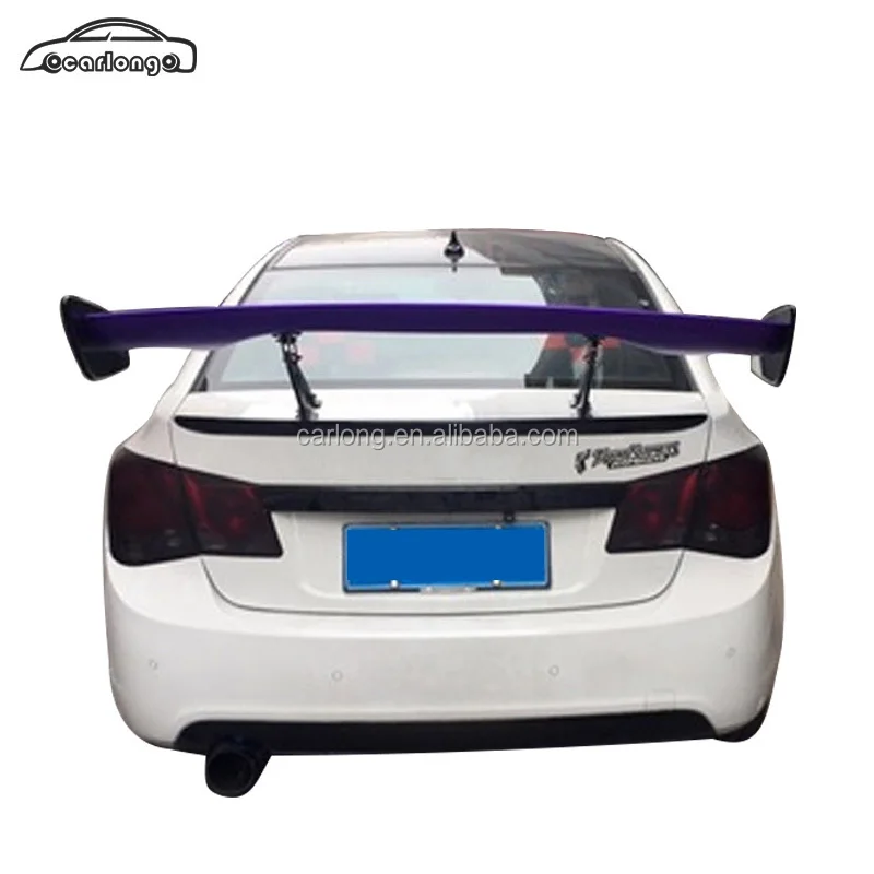 

ABS Primer Black GT Style Rear Spoiler for Universal Car Rear Spoiler With Light