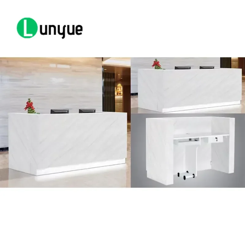 Best Selling Exhibition Stand Front Reception Desk for Office Modern Design Durable Material Professional Business Use