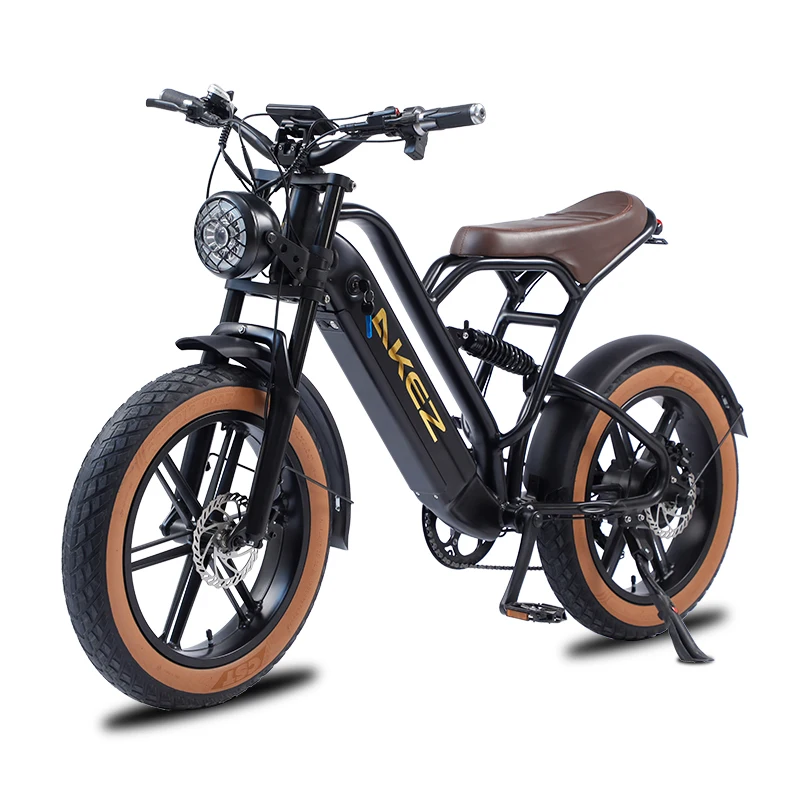 

HOT SALE 750W 48V Full Suspension Electric Bike 20 Inch High Speed Ebike Fat Tire E Mountain Bike