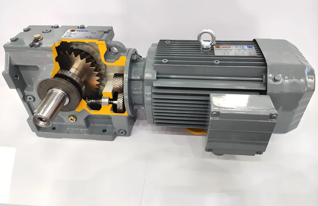 تخصيص سلسلة NBS صندوق تروس متغير السرعة ومخفض حلزوني للأسنان الصلبة للمحرك