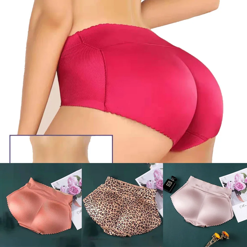 Shapewear nádegas levantador roupa interior acolchoada quadril feminino com realçador de bunda push up shapewear briefs para forma traseira aprimorada