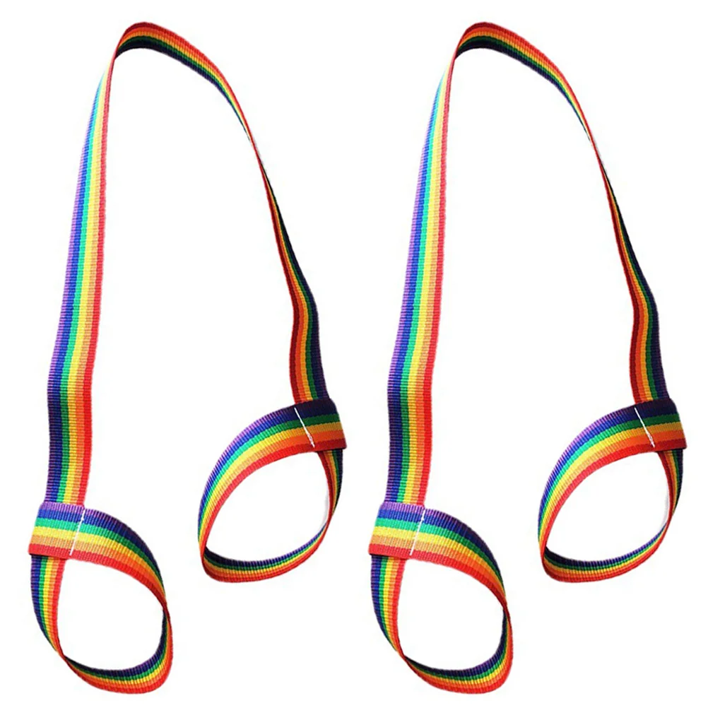 2 Pcs Ski Boot Straps Boots Carrying Leash on Skates Veneer Polyester Portable Outdoor Carrier
