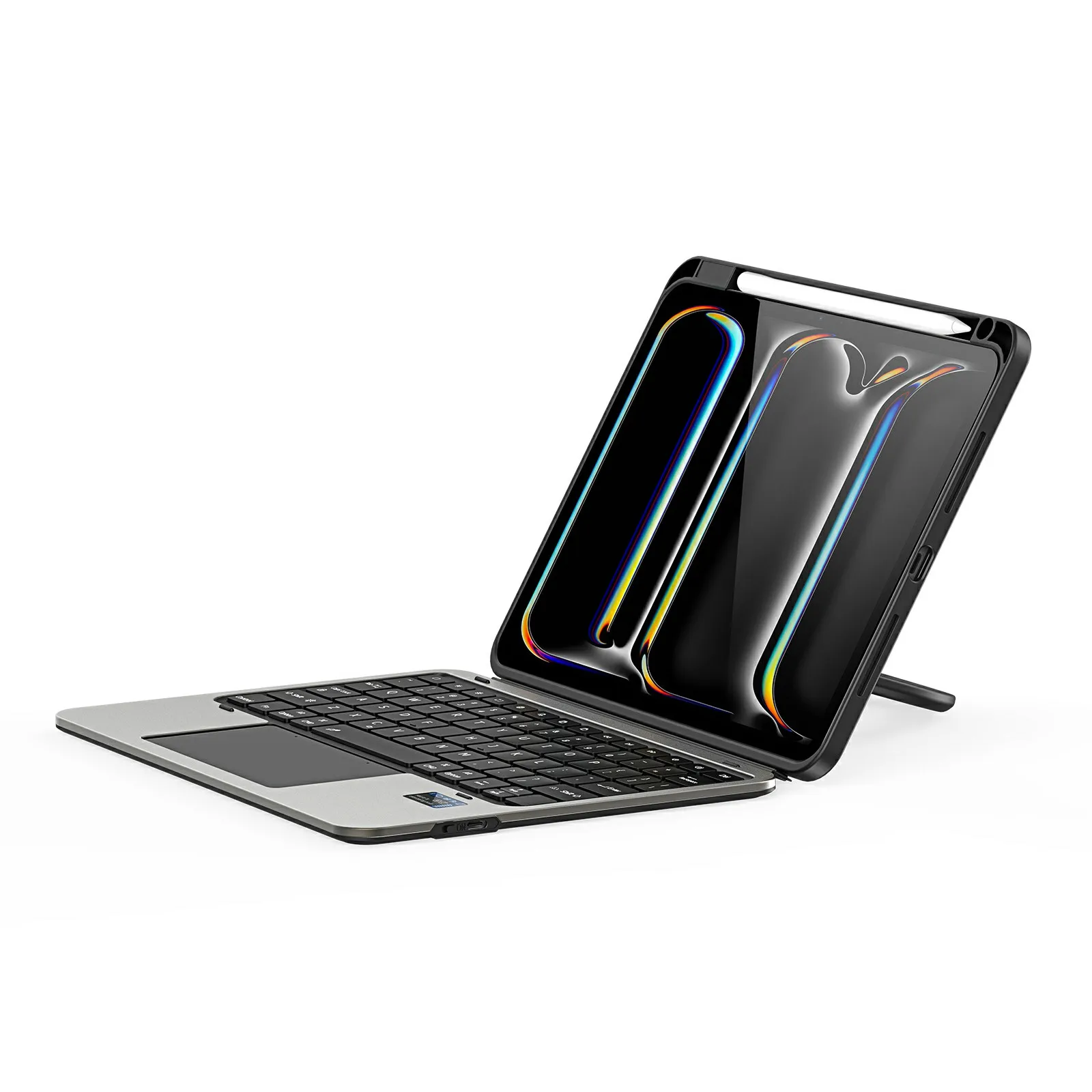 DUX DUCIS VK Series For iPad Pro 11 (2024) Detachable Keyboard Case Kickstand Tablet Cover with Touchpad