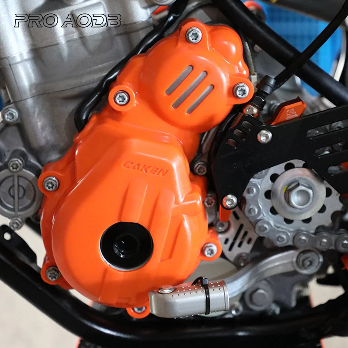 Immagine 3: 2016-2022 Per Husqvarna FC FE FX Coperchio Frizione Magneto Motore Pompa Acqua Guard Set Per KTM EXCF SXF XCF EXC-F SX-F XC-F 250 350