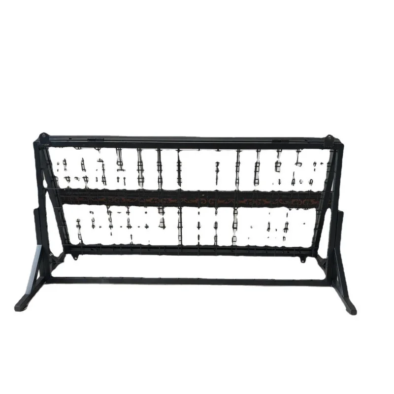 

Folding grid rack, simple floor stall storage rack, portable floor-standing stall display rack, outdoor exhibition jewelry rack