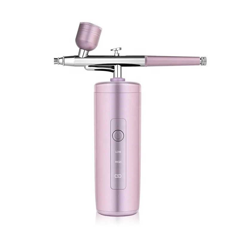 

Best Selling Facial Hydration Airbrush Kit Portable Touch Machine Nano Ionic Airbrush