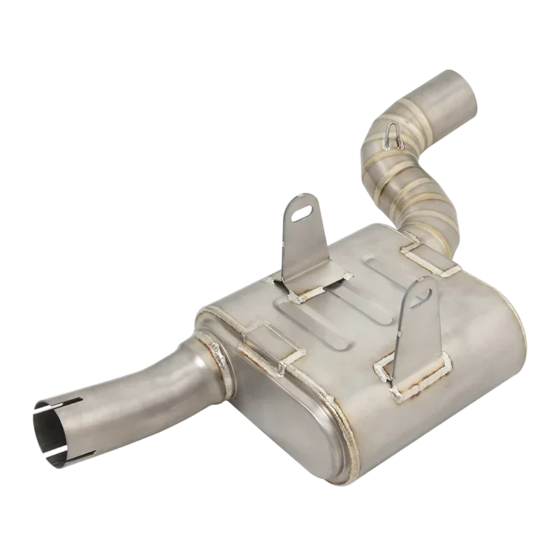 Slip-On For QJMOTOR QJ600GS SRK600 SRK600RR 2020 - 2021 Motorcycle Exhaust Escape Modify Mid Link Pipe Connection 51mm Muffler image 5