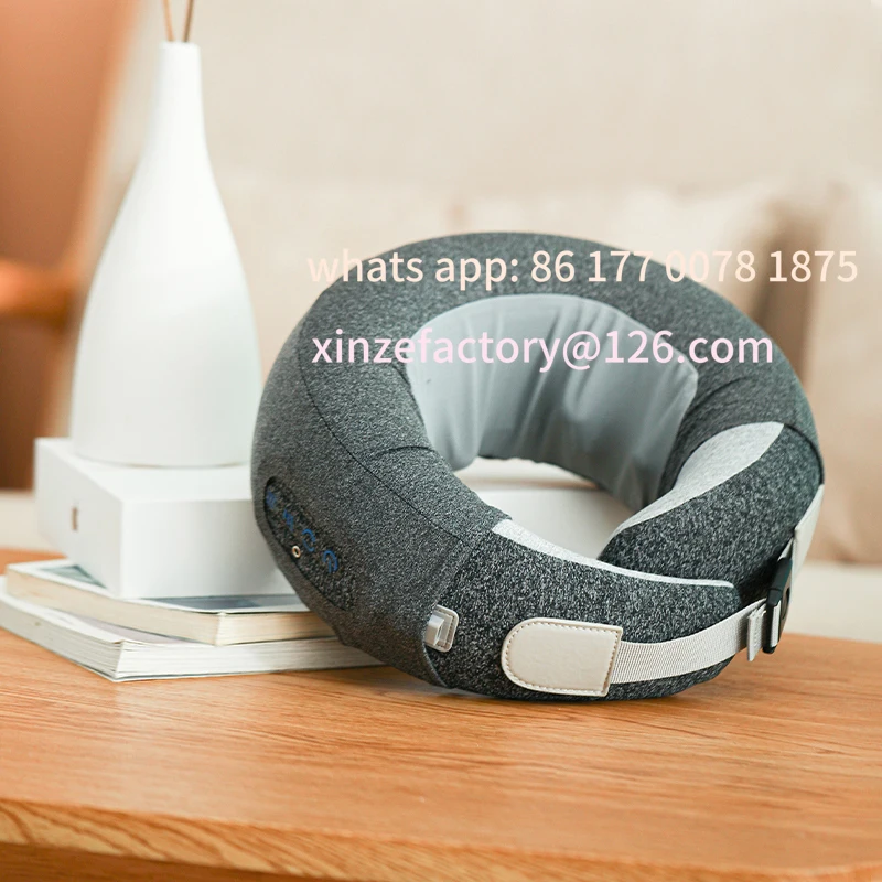 

Настраиваемая лучшая U-образная автомобильная подушка для путешествий, вибрационный горячий компресс на плечах, расслабляющая поддержка шеи для самолета и отеля