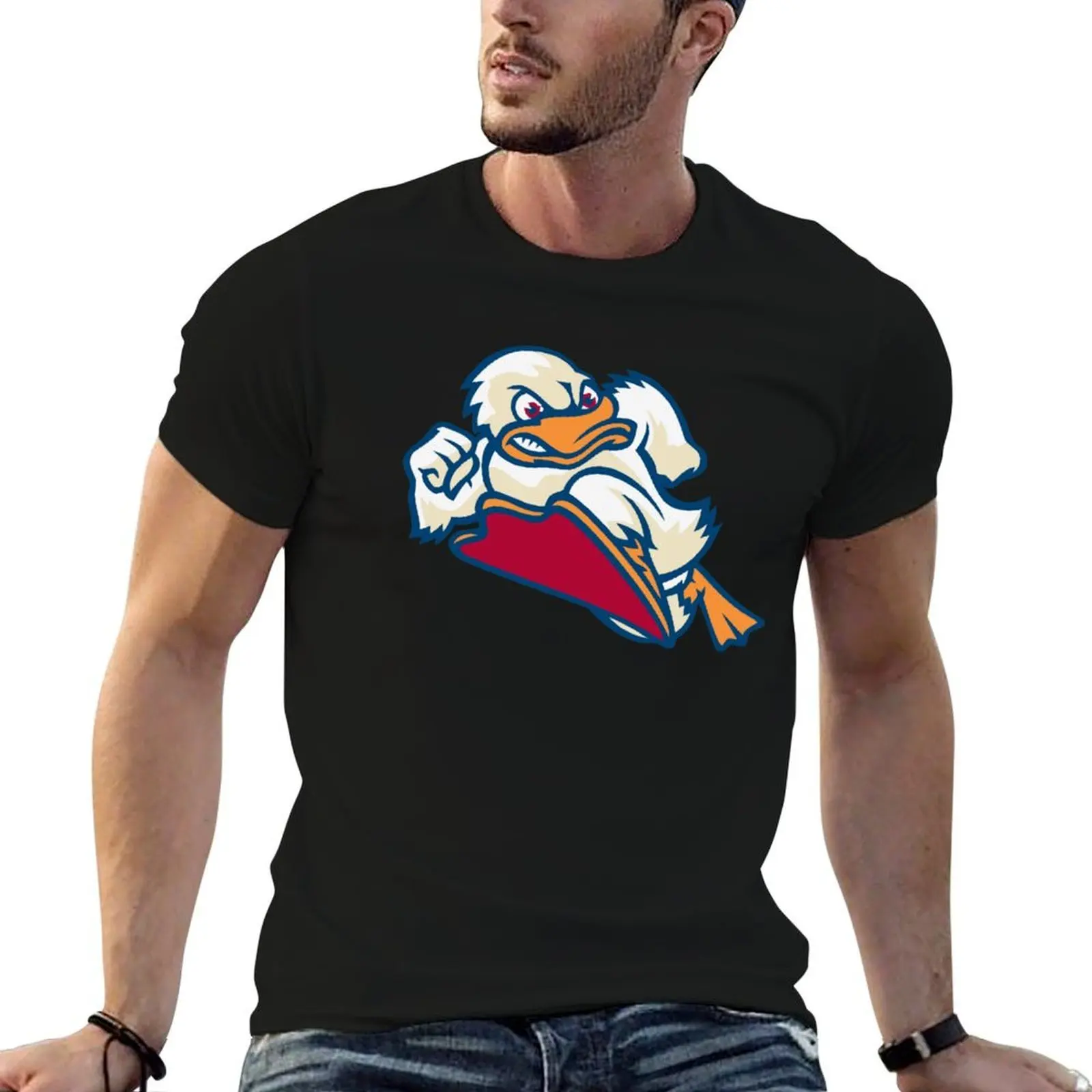 Stevens Tech Ducks T-Shirt t shirt men 100% cotton luxury brand t shirt man luxury man t shirt cotton high quality T-shirt