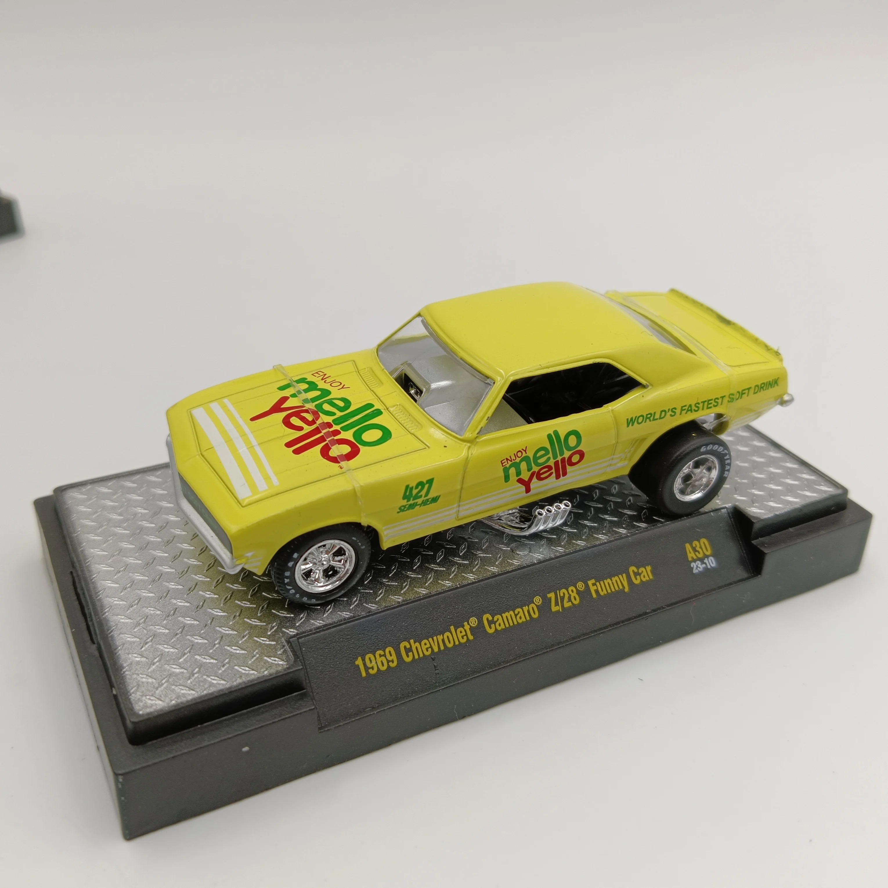 M2 Machines aleación coche modelo juguete colección rara 28 FunnyCar