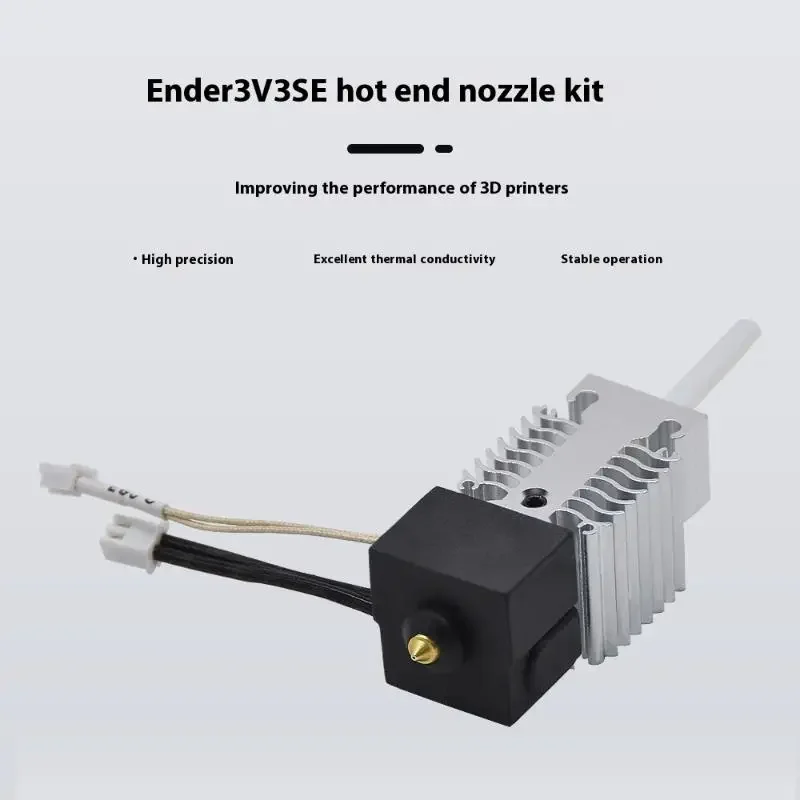 

Creative Ender 3 V3 SE Hotend комплект сопел эффективное отопление охлаждение рассеивание тепла горло из нержавеющей стали аксессуары для 3D-принтеров