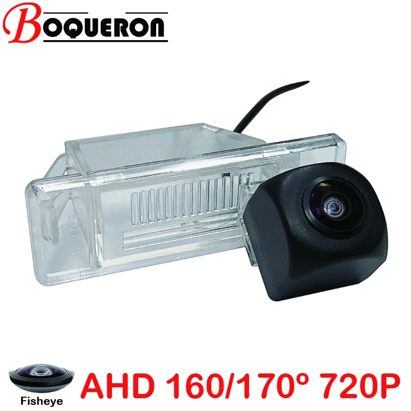 

170 AHD 720P HD Car Fisheye Rear View Reverse Camera For Peugeot 307 .Infiniti ESQ Q50 .Mazda Familia .Mitsubishi Lancer Cargo