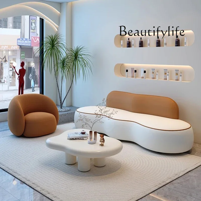 

BJ Cloud Nordic Outdoor Sofa Lounge Floor Love Seat White Designer Living Room Sofas Relaxing Cheap Sillon Cama Hotel Furniture