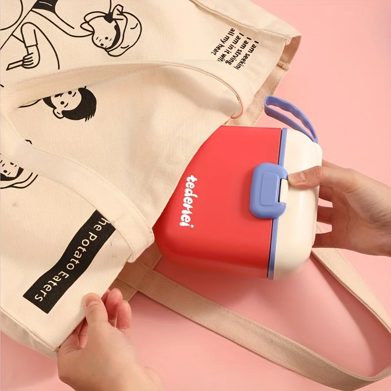 

Smart Formula Dispenser with Scoop And Leveller Portable Non-Spill Container for Travel Suitable for Fruits Snacks Nuts