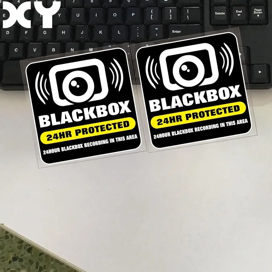 

Motor Truck Car Monitoring Warning Stickers 10cmx10cm