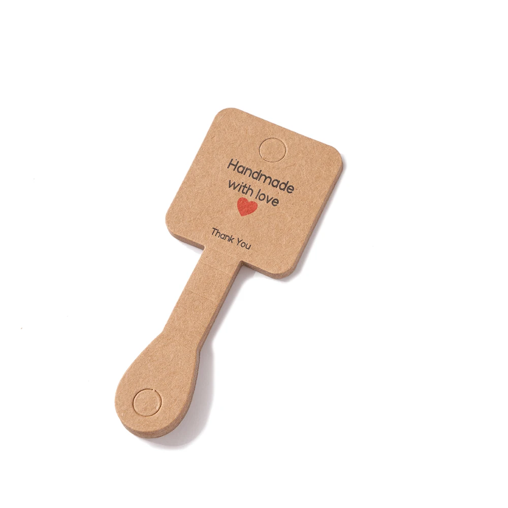 50pcs Kraft Paper Bracelet Display Cards
