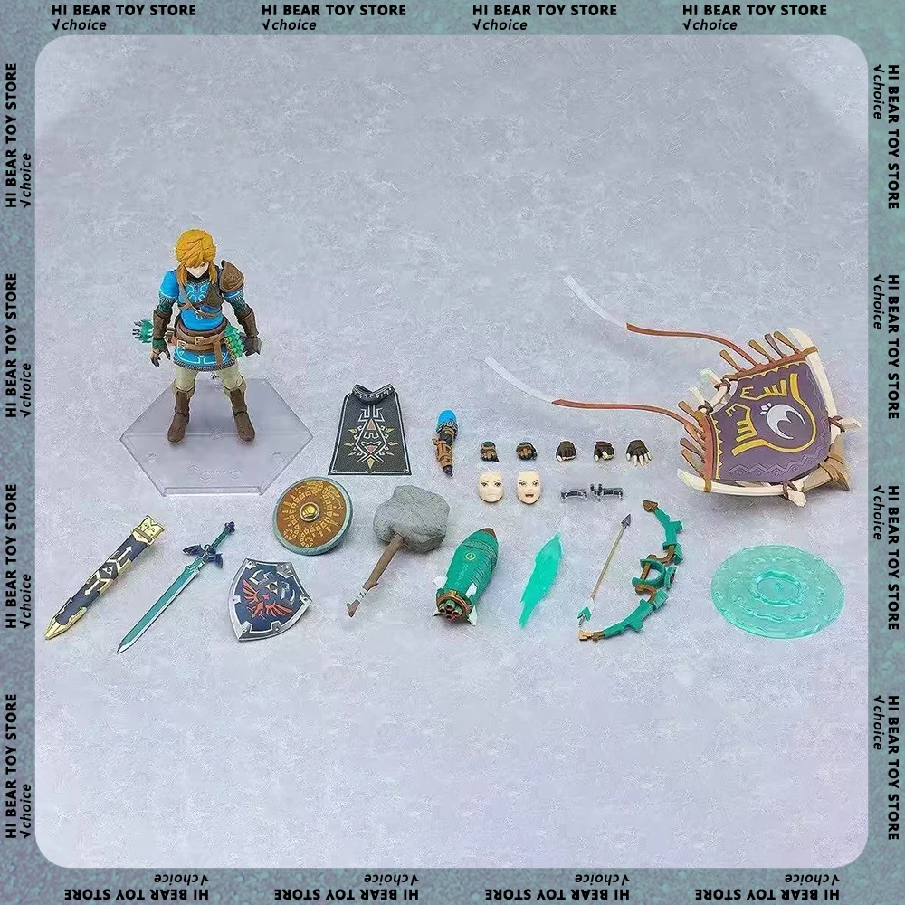 The Legend Of Zelda Figure Link Action Figures Figma 626 Figurine Doll Desk Decora Statue Collection Model Kid Toy Birthday Gift