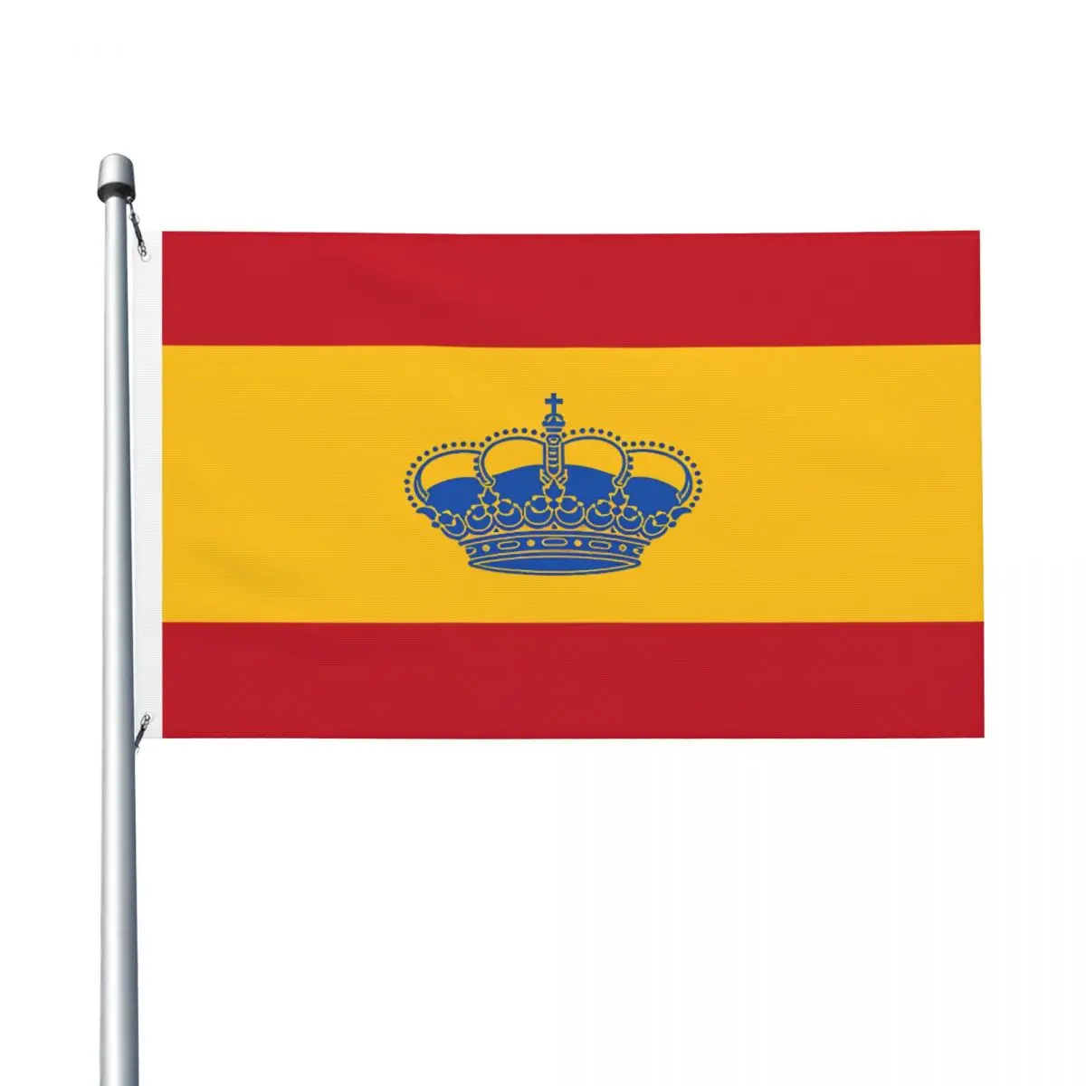 Spanish Yacht Ensign Flag with 2 Grommets for Hanging Banner For Home Decoration 90X150cm Fashion Flags