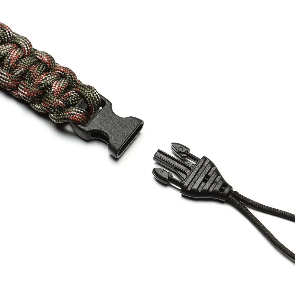 الدفاع عن النفس المظلة الحبل عالية القوة حلقة رئيسية Paracord المفاتيح حبل معلق كاميرا مكافحة خسر الحبل