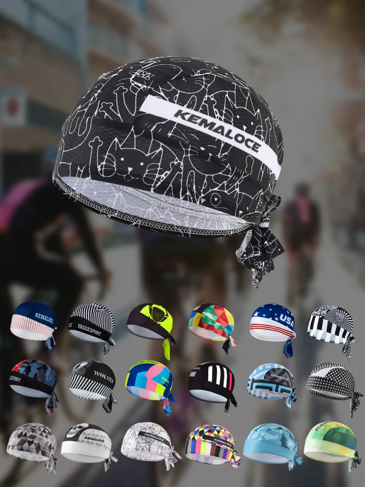 AliExpress KEMALOCE Cycling Bandana Men&Women Team Biking Pirate Hat Cycling Cap Scarf Camouflage Quick Dry MTB Bicycle Bike Bandana