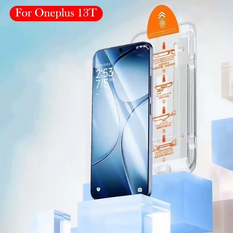 

2PC Tempered Glass For Oneplus 13T Dust-free Installation Film Screen Protector for ONEPLUS 13T
