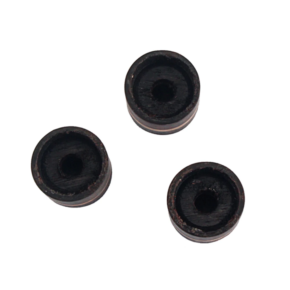 

3 Pcs Amplifier Rose Wood Knob Effect Pedal Redwood Control Knobs Coffee for Guitar