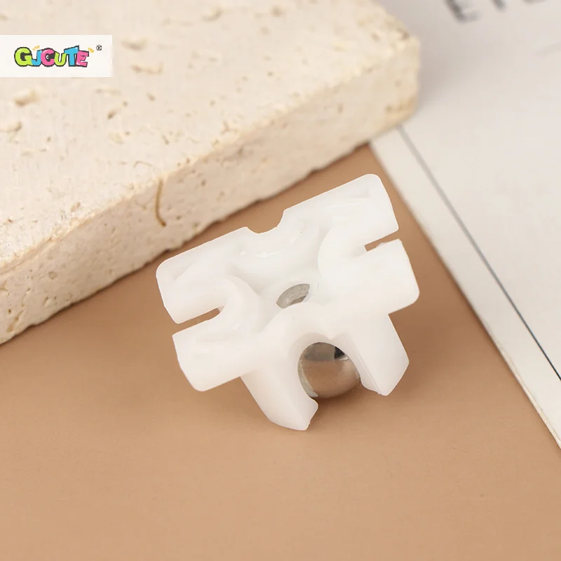 Rueda Universal de bola de acero, 2 ruedas para chasis de coche inteligente UNO, Bull Eye, ruedas universales de nailon MBOT N20, 1/2 Uds.